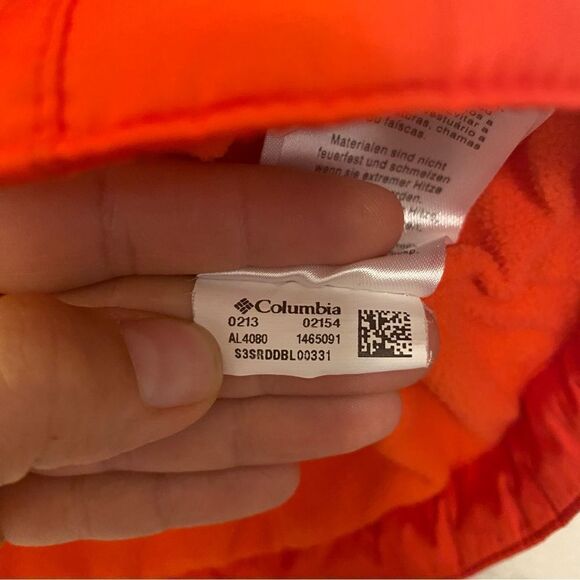 Columbia red Shining Light Fleece Lined full Zip puffer vest mock neck M - Picture 4 of 10